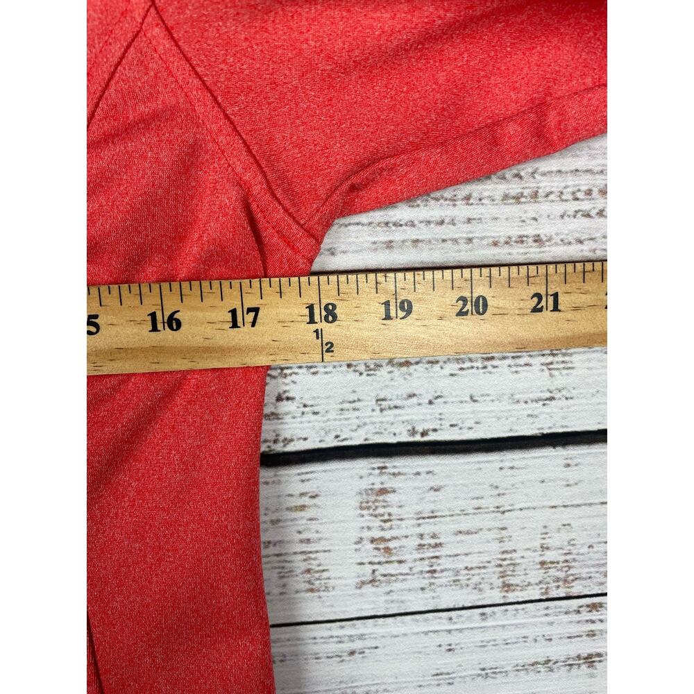 North Face Pink 1/4 Zip Popover Sweatshirt Small Warm Baselayer Warm Activewear - Picture 6 of 7